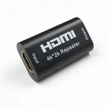 

dhl or fedex 200pcs Mini HDMI Extender Repeater 1080P 4K*2K 3D HDMI Adapter Signal Amplifier Booster Over Signal HDTV
