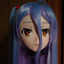 C2 014 Handmade Female Letax Full Face KIG font b Mask b font with Purple