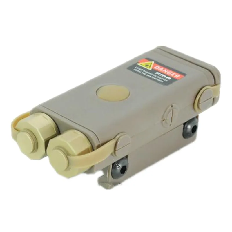 Tactical red dot flashlight PRO-LAS-PEQ10 red laser for rifle scope Black DE2 (1)