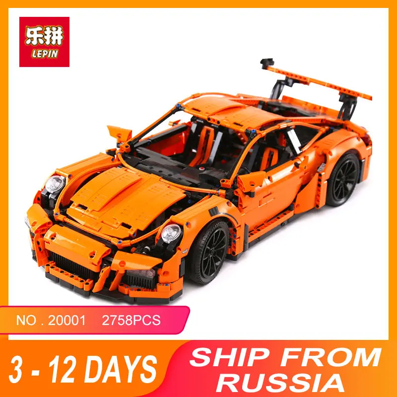 

Lepin 20001 Technic Series Building Blocks Bricks Supercar Racing Car Compatible With Legoing 42056 Educational Toys Birthday