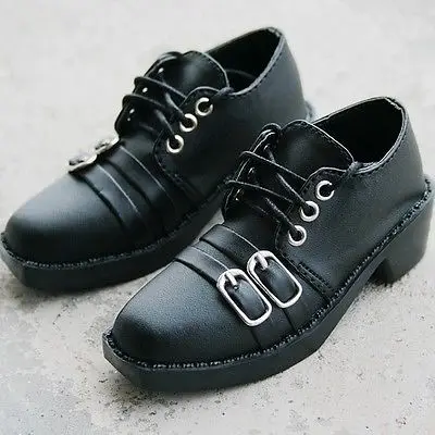 

[wamami] 13# Black 1/3 SD DZ AOD BJD Dollfie Synthetic Leather Shoes
