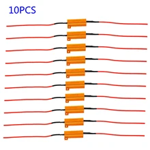 Newest 10x 50W Load Resistor Fix LED font b Lamp b font Bulbs Fast Hyper Flashing