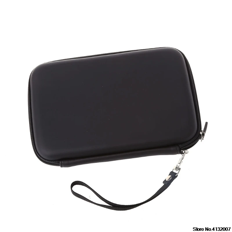 7 Inch Hard Shell Carry Bag Zipper Pouch Case for Garmin Nuvi TomTom Sat Nav GPS
