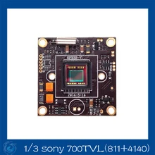 Free Shipping 1/3 Sony EFFIO-E 700TVL(4140+811) CCD Board Camera With OSD Menu