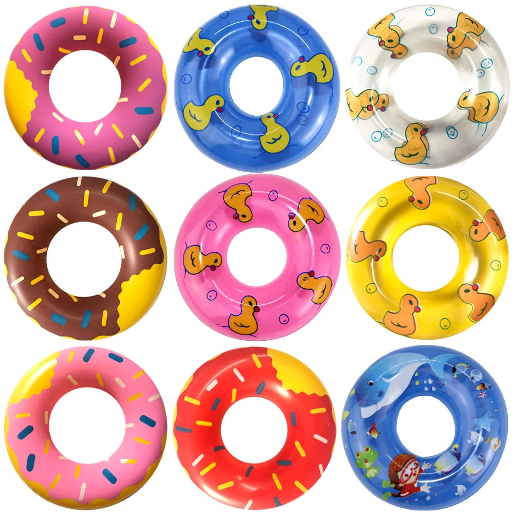 

NK 2019 5 Pcs Mini Doll Swimming Buoy Lifebelt Ring For Barbie Doll Accessories For toys dolls,Baby Toys best Gift 027C JJ