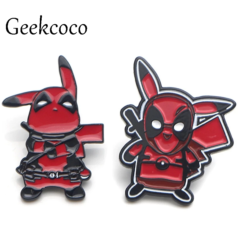 

Pocket monsters cosplay Zinc tie cartoon Funny Pins backpack clothes brooches for men women hat decoration badges medals J0006