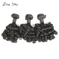 Fummi бразильский человеческих волос пучки ткать 3 пучки волос натуральный Цвет 8 до 28 дюйм(ов) Связки Zing шелковистой поставщика