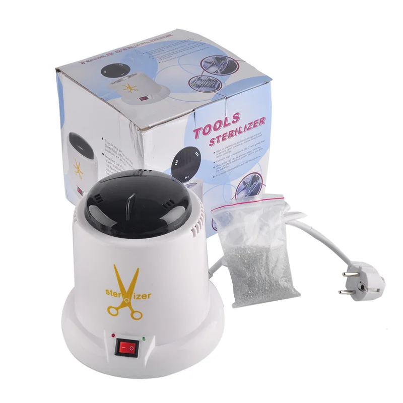 

High Temperature Nail Sterilizer Disinfection Box for Steel Metal Nipper Tweezers Tools Clean Sterilizers Pot Nail Art Tools