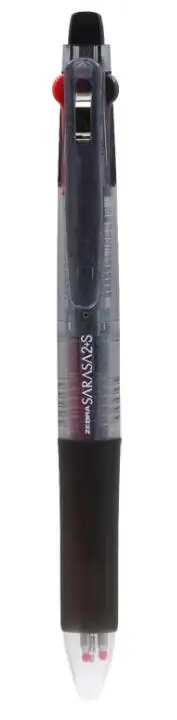 Black Zebra SJ2 гелевая ручка 2+ S 3 в 1 мультифункциональная ручка Япония - Цвет: Black