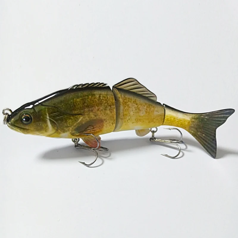 “ Carnada para Pescadores Multi-articulado Wobbler Crankbait Minnow Isca