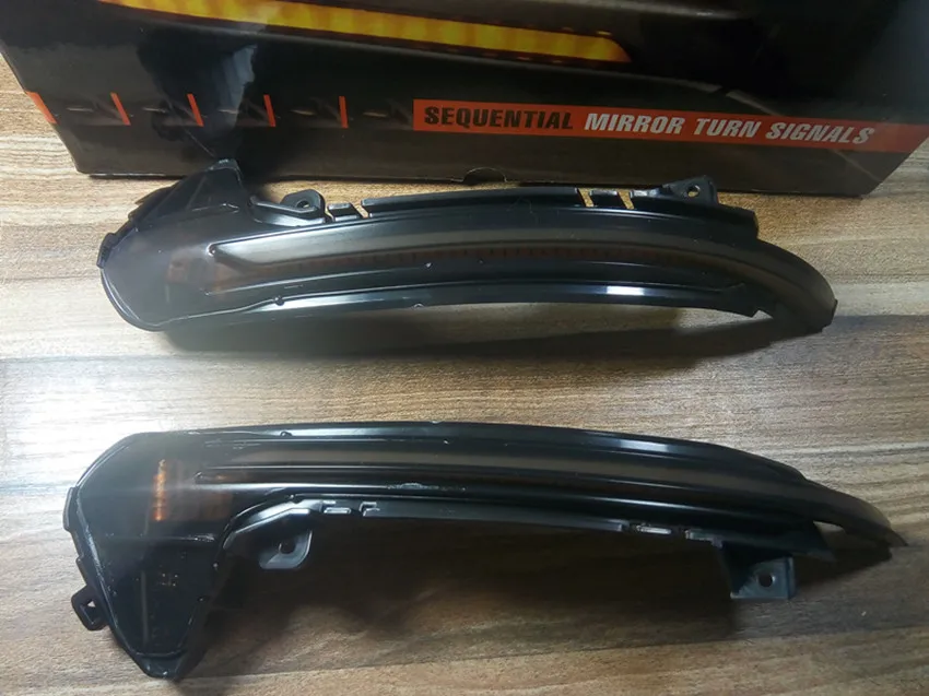

for Audi A6 C7 S6 4G RS6 Dynamic Scroll LED flowing Turn Signal Side Mirror Lights Sequential blinker 2013 2015 2017