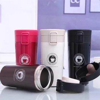 

High Quality 304 Stainless Steel Thermos Bottle Coffee Cup Travel Mug For Hot Water Tea Milk
