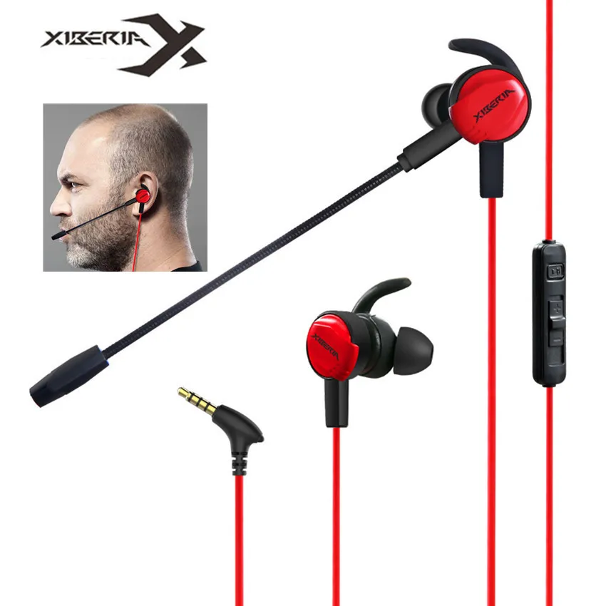 Xiberia Nubwo MG 1 Игровые наушники вкладыши для компьютера PS4 Xbox one Phone PC Gamer Casque Deep Bass
