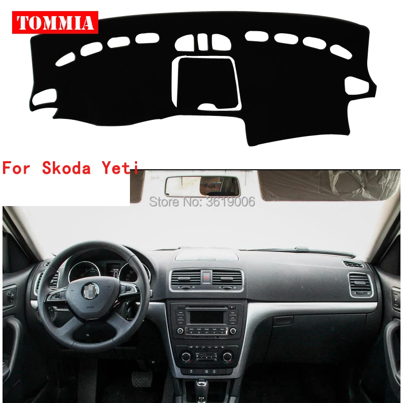 TOMMIA наклейка на крышку приборной пансветильник для Skoda Yeti|dashboard pad|dashboard stickerdashboard