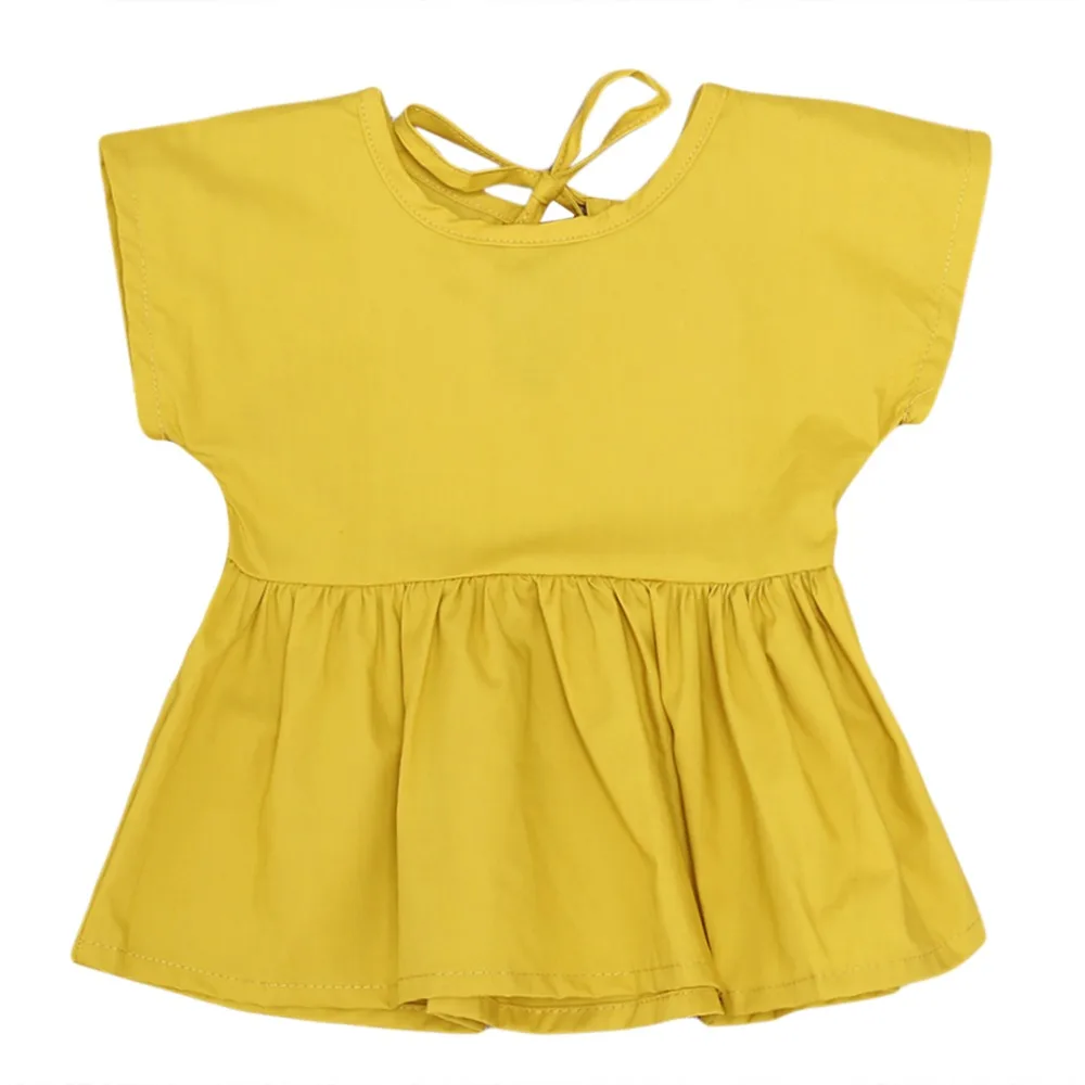 0 3Y baby girl dress Cute summer Princess dresses Cotton Summer Short
