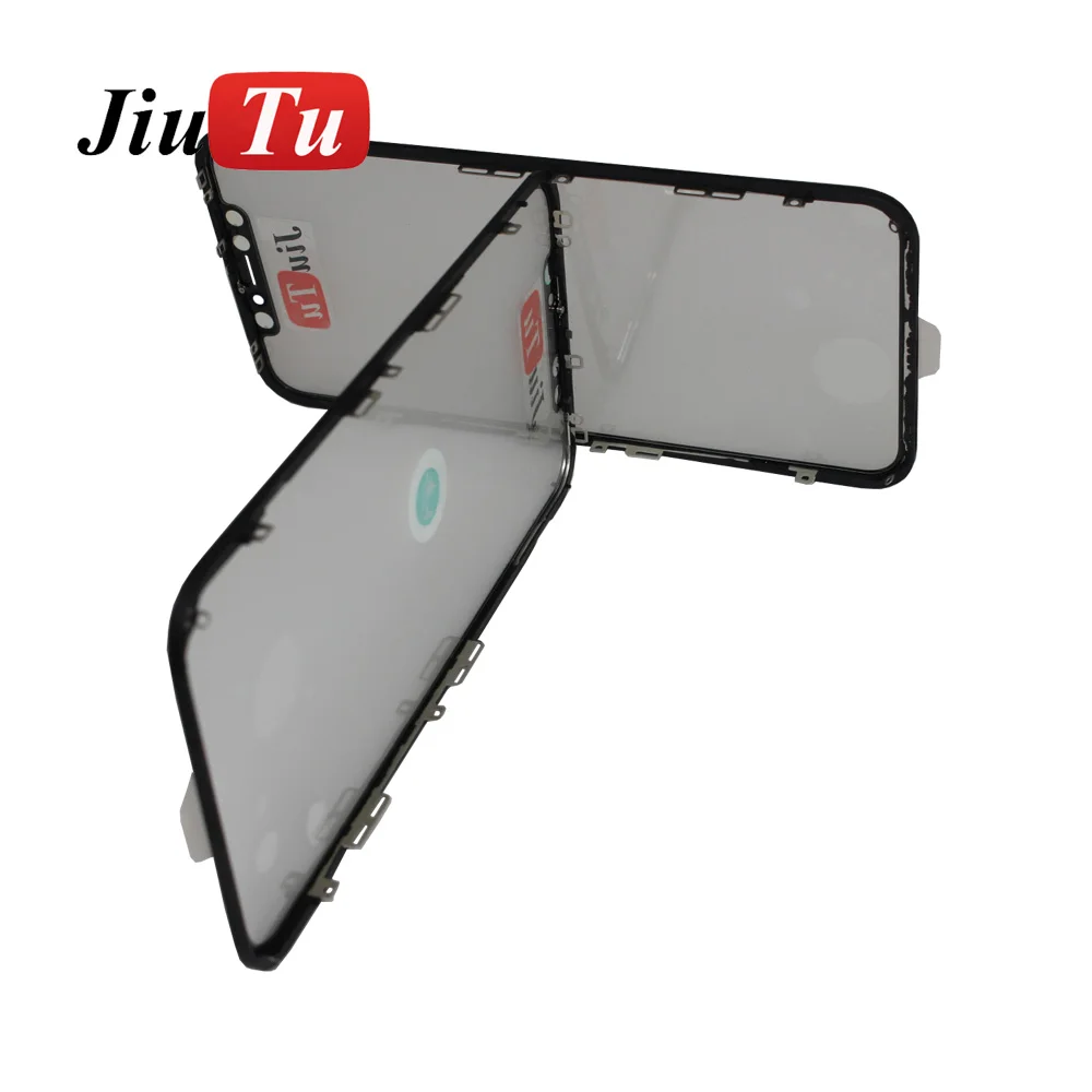 Jiutu Front Panel Glass with OCA Assembly For iPhone XR Touch Outer Lens Phone Repair Parts high quality 8 inch for lenovo tab s8 50 s8 50f s8 50l s8 50lc lcd display touch screen digitizer glass lens assembly