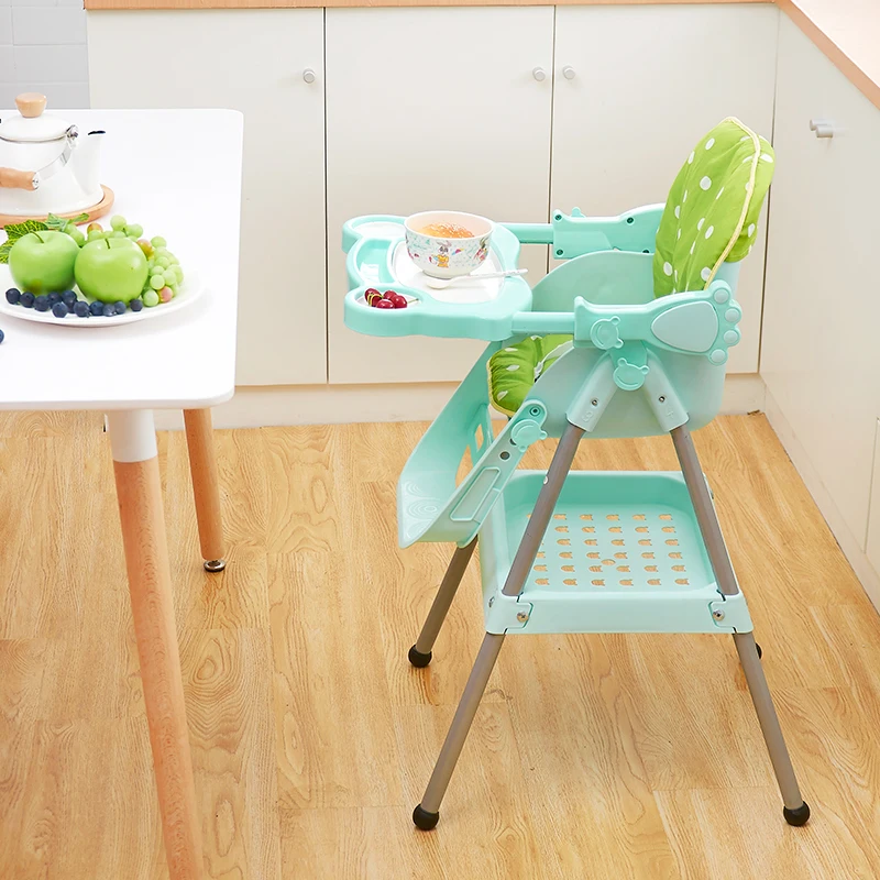 Online Bayi Senang Makan Kursi Keselamatan Meja Portabel Kursi Tinggi Kursi untuk Anak Bayi Plastik Disesuaikan Kursi Makan