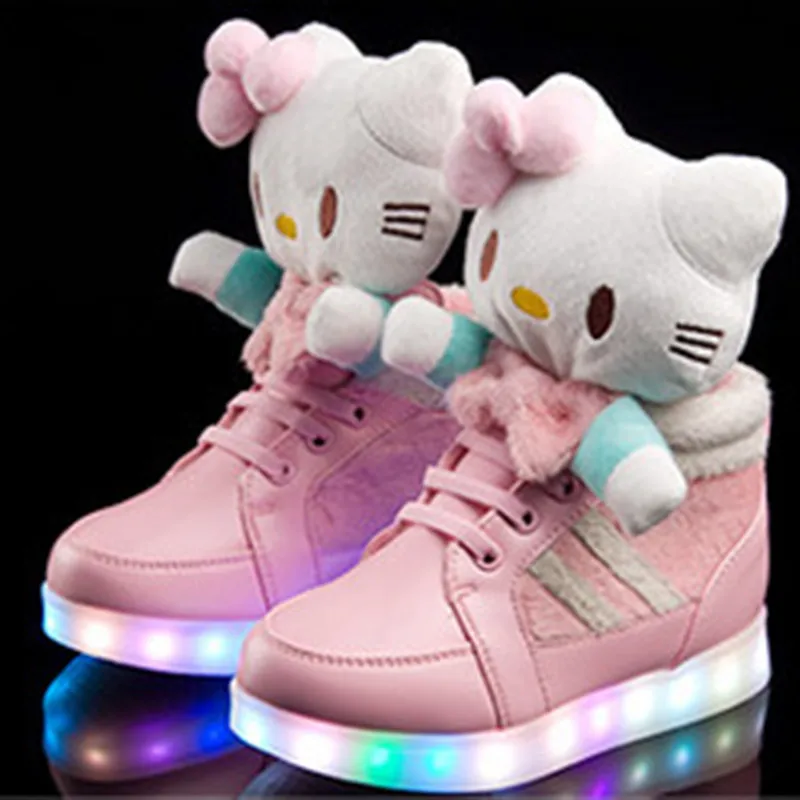 hello kitty light up sneakers