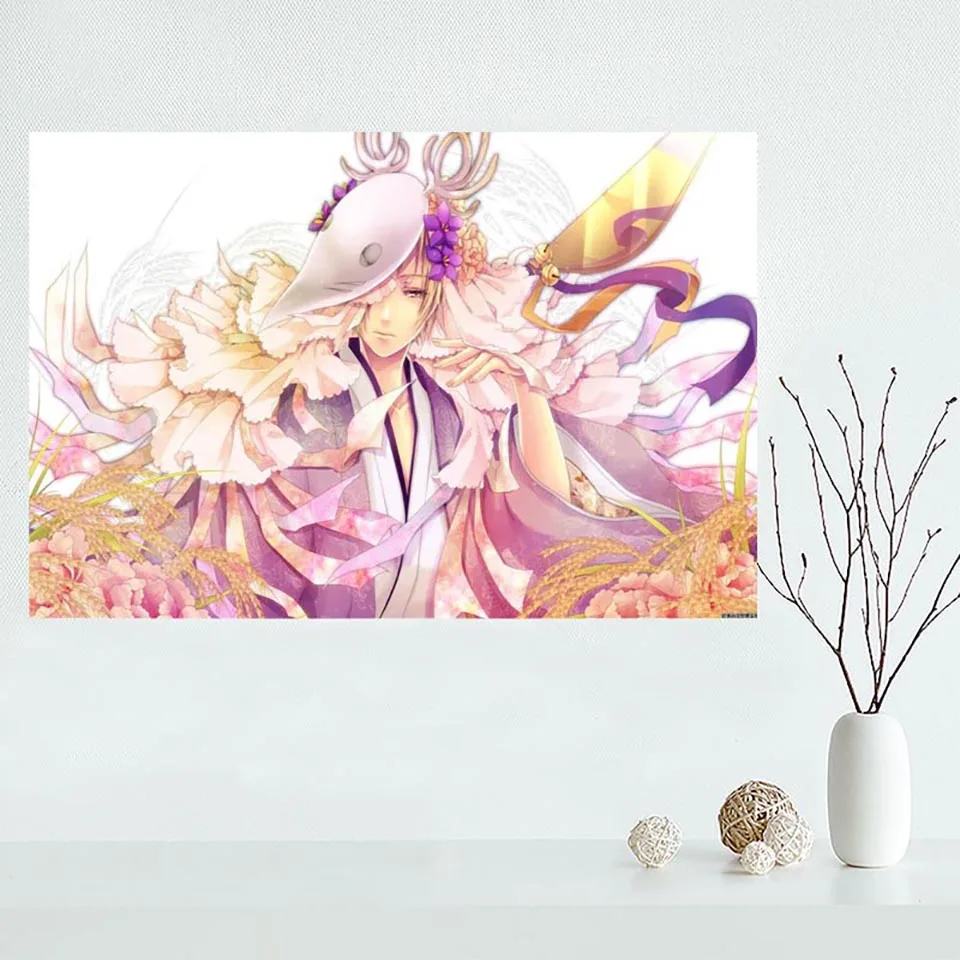 Custom-Natsume-Yuujinchou-canvas-poster-Home-Decoration-Wall-Art-New-arrival-cloth-Silk-Fabric-wall-poster