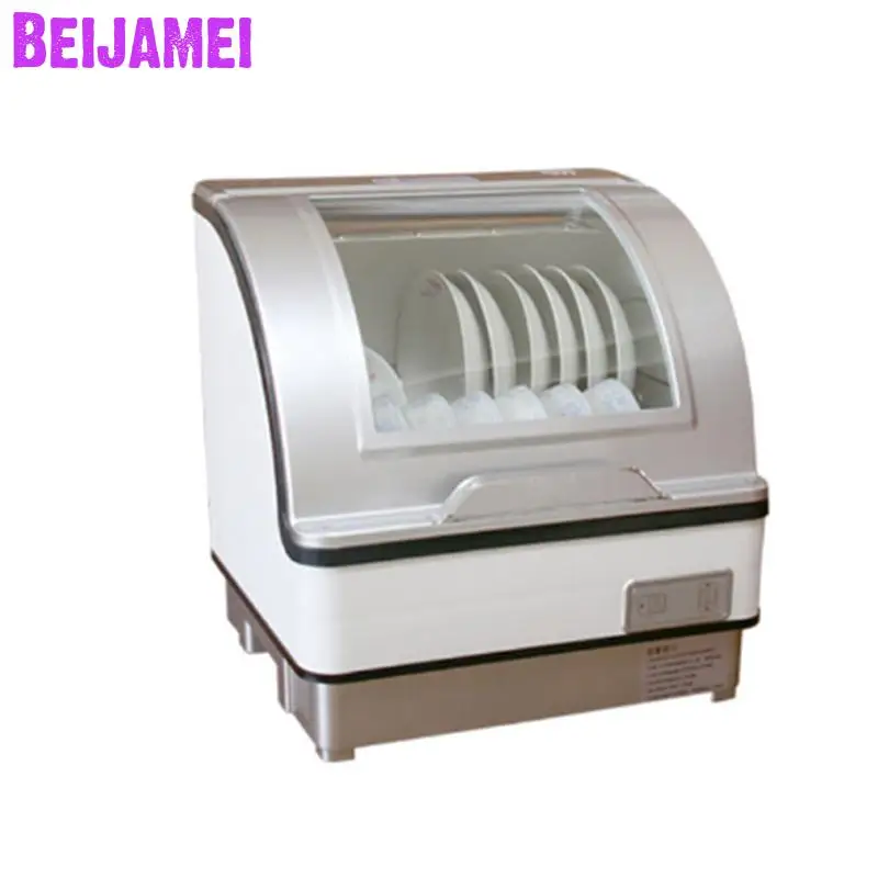 Beijamei Автоматическая Посудомоечная машина установка бытовой высокой температуры распыления стерилизации сушилка для посуды