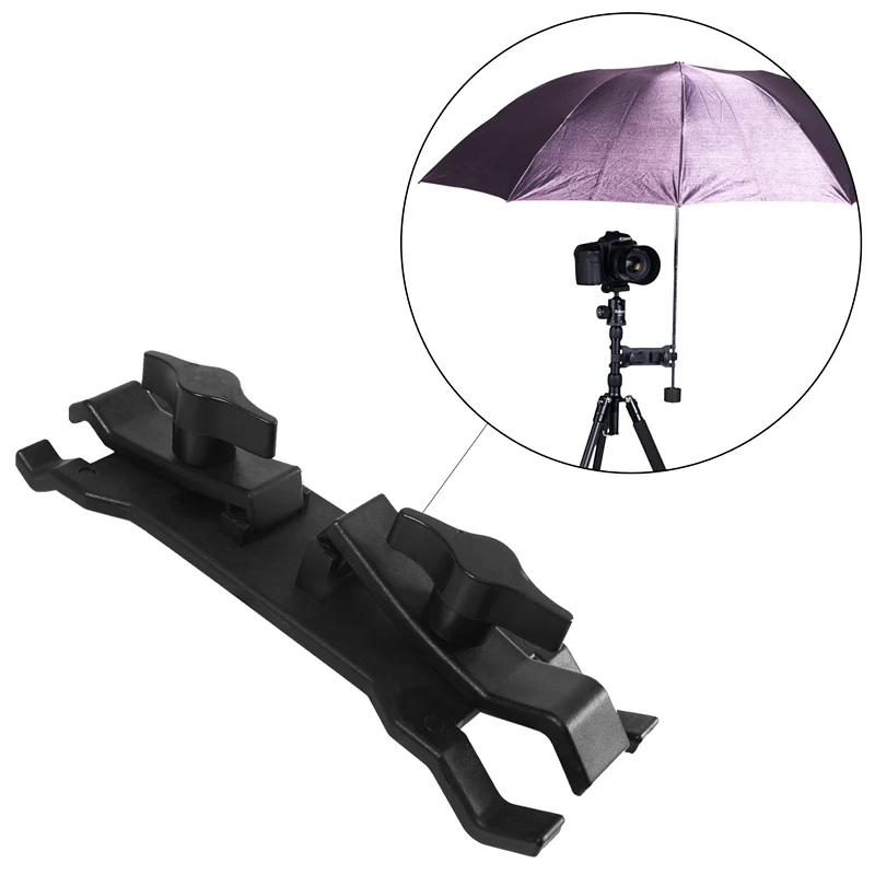 Photography Camera Lighting Umbrella Holder/Clamp Clip Bracket for