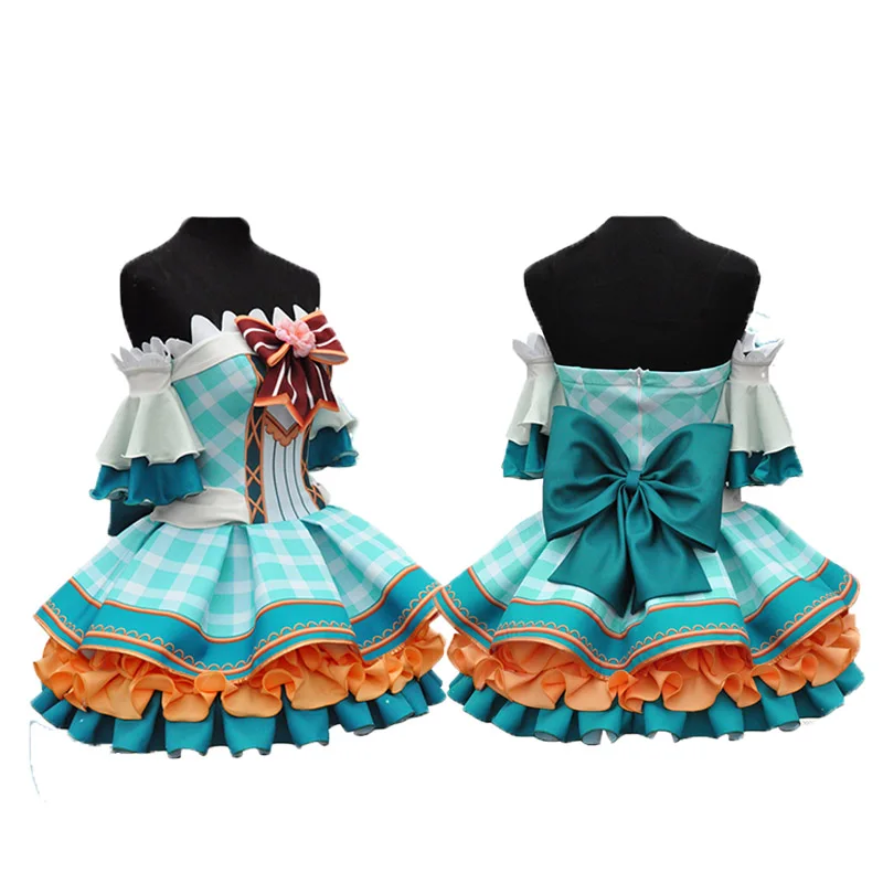 Аниме Love Live! Карнавальные костюмы букет цветов Arousa Kousaka Honoka Minami Kotori Ayase Eli Yuzawa Nico