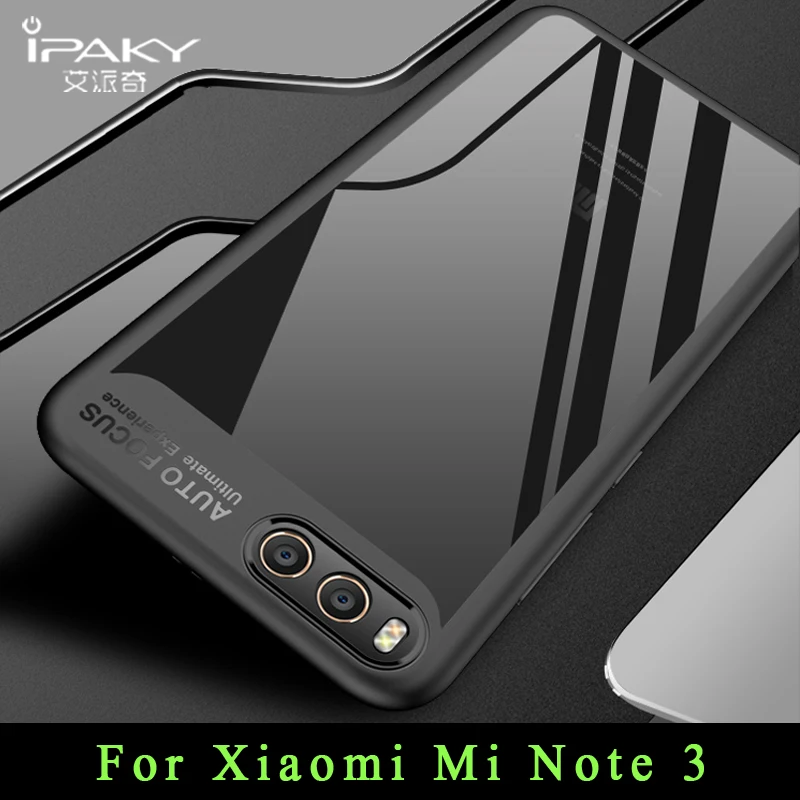 Xiao mi note 3 Чехол ipaky Xiaomi Note3 prime чехол xio Silm прозрачный + силиконовая рамка для Чехлы 5 |
