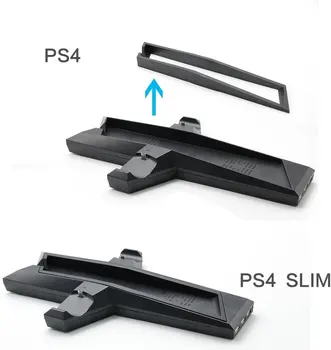 

PS4 and PS4 Slim Vertical Stand + Controller Charger Dock + Cooling Fans Dual Cooler Fan+ USB HUB Ports For PS4 Slim PS4 Console
