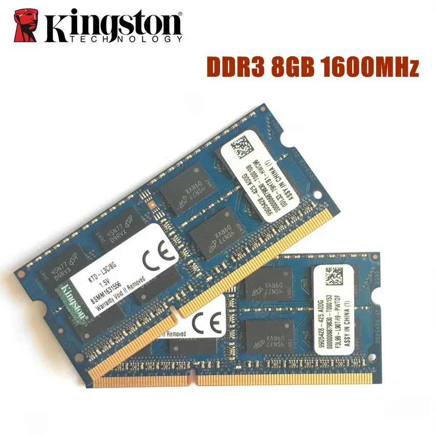 Оперативная память для ноутбука Kingston DDR3 4 ГБ 8 2 1 PC3L 12800S 1600 МГц 1G 2G 4G 8G pc3 1066 1333 модуль