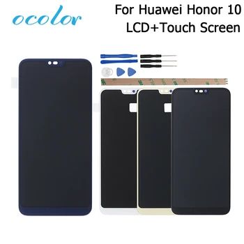

ocolor For Huawei Honor 10 LCD Display and Touch Screen Digitizer Assembly Replacement With Tools +Adhesive For Huawei Honor 10