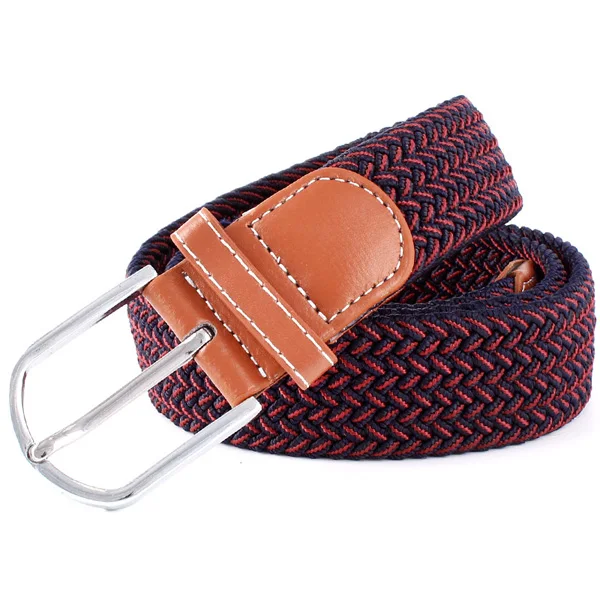 Blue jian Red Cody steel мужской ремень роскошный холст ткачество булавка пряжка мужской ремень дизайнерский бренд модные повседневные женские ремни унисекс - Цвет: Blue jian Red