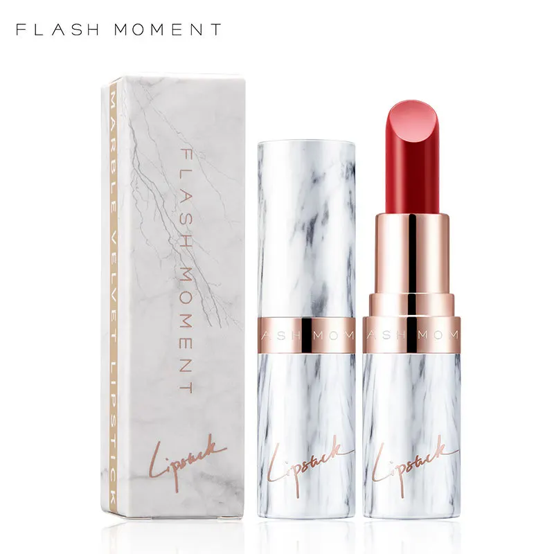 Новая мраморная бархатная матовая губная помада пигмент Nude Rouge A Levre водостойкая