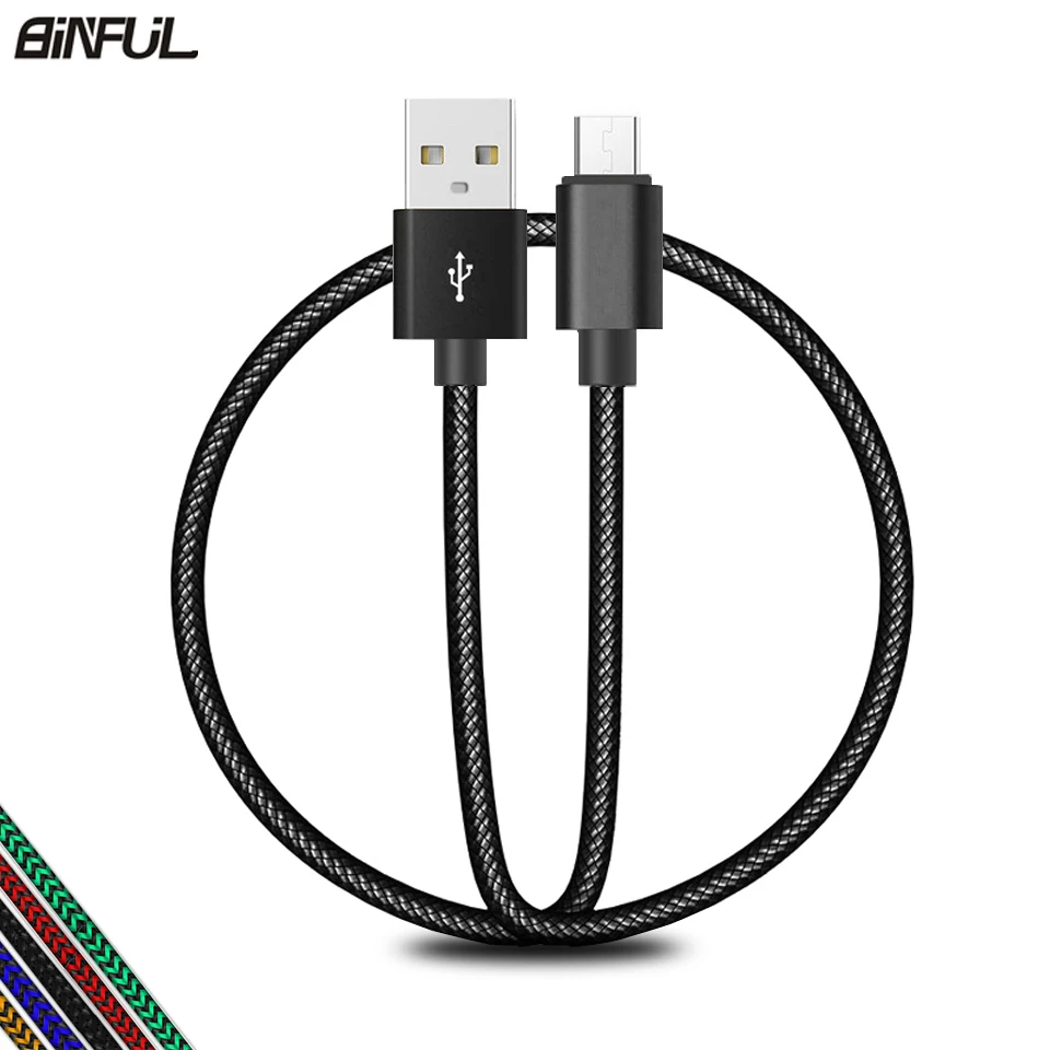 Зарядный кабель Micro USB для Samsung Galaxy J3/J5/J7 2016/2017 A6/A8 2018 короткий мобильный телефон