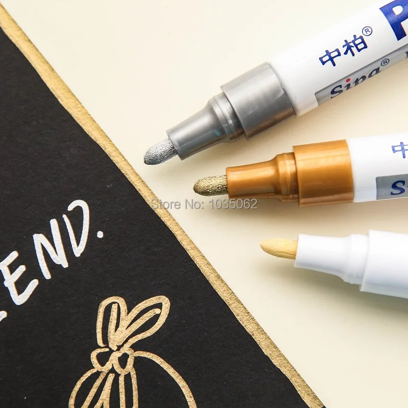 Перманентный маркер для рисования S110 ручка перезаписи на ткани стекло дерево