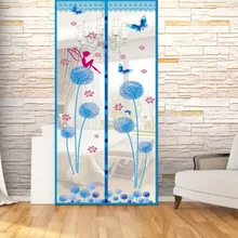 Горячая Анти Москитная оконная сетка s летняя насекомая муха ошибка занавеска s магнитная сетка Автоматическая закрывающаяся дверь экран кухонная занавеска