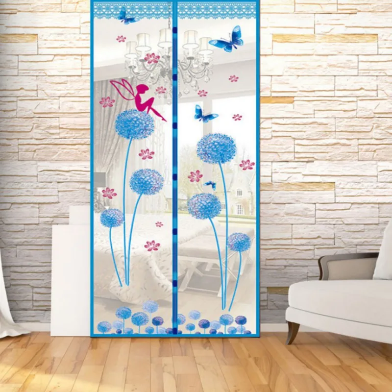 

Hot Anti Mosquito Window Screens Summer Insect Fly Bug Curtains Magnetic Mesh Net Automatic Closing Door Screen Kitchen Curtain