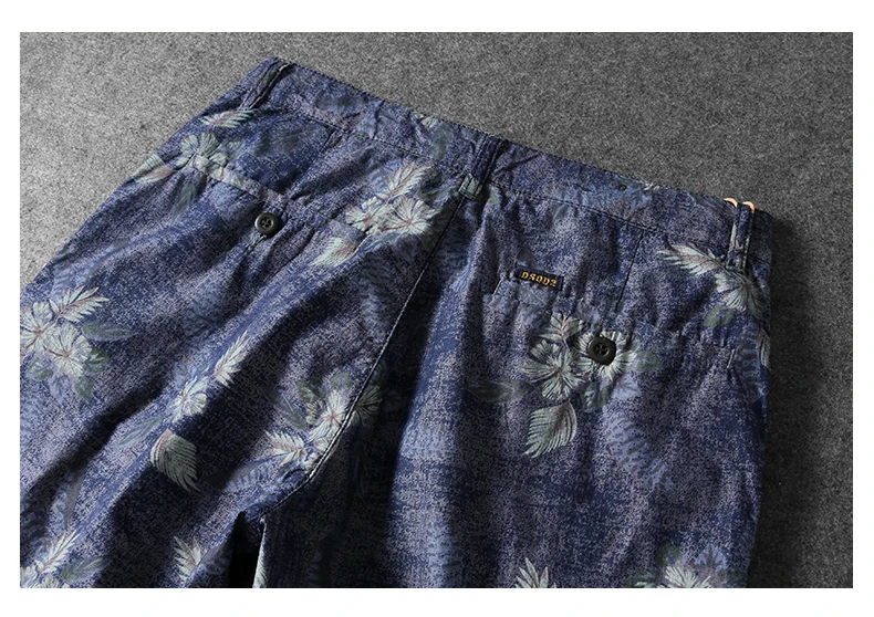 Летние грузовые шорты для мужчин slim fit мужские мешковатые шорты бренд уличная 98% Хлопок 2% спандекс 29-40 принт мужские летние шорты