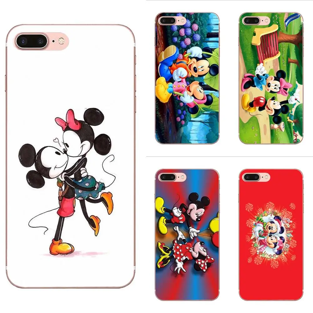 Тонкий чехол для мобильного телефона Micky Minnie Mouse LG G2 G3 G4 G5 G6 G7 K4 K7 K8 K10 K12 K40 Mini Plus Stylus