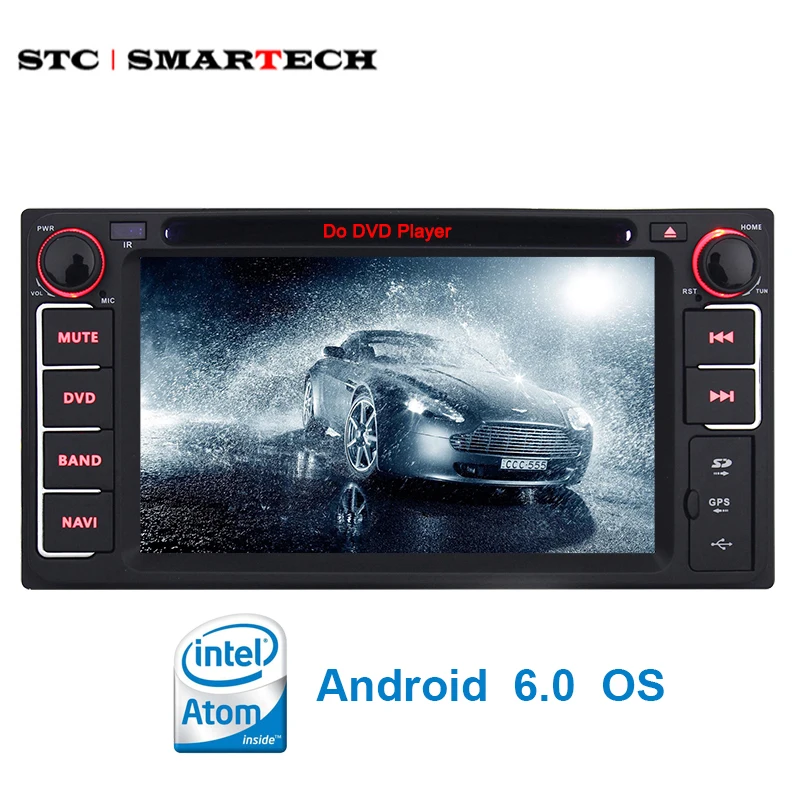 SMARTECH 2 Din Universal Car Multimedia Player Intel Quad Core Android