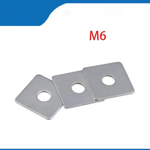

304 stainless steel square gasket square washer M3 M4 M5 M6 M8 M10 M12 M14 M16 curtain wall with square pad
