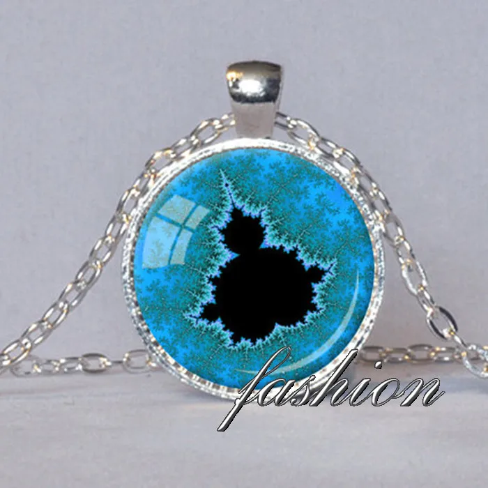 MANDELBROT SET PENDANT Math Jewelry Mandelbrot Jewelry Gift for Geek
