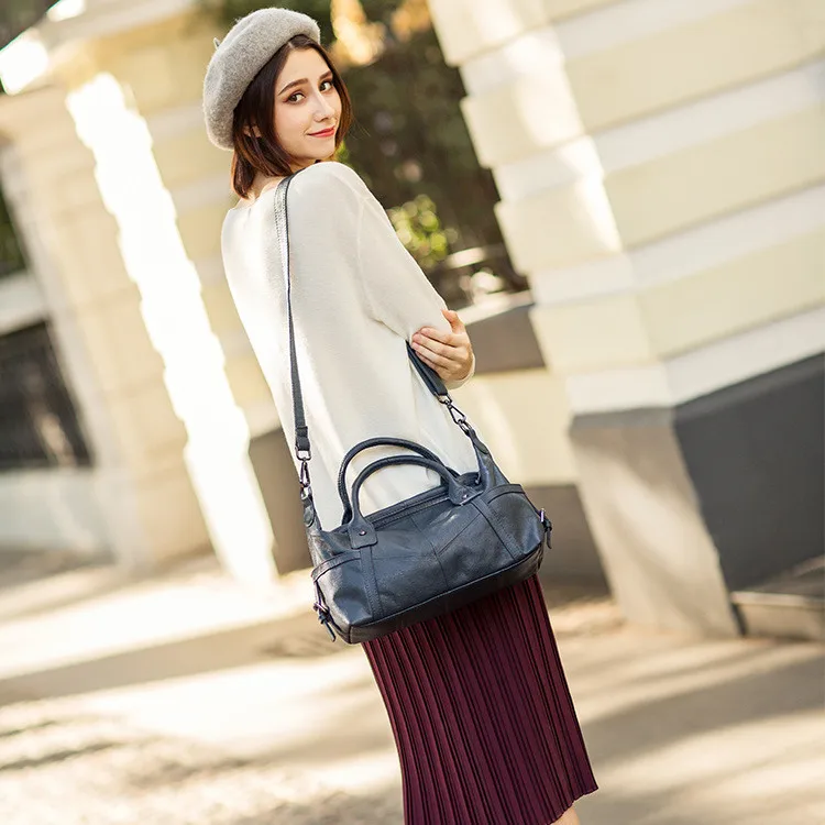 MJ Women Genuine Leather Bag Female Real Cow Leather Handbag Crossbody Bags for Women Shoulder Bag Large Capacity Ladies Tote MJ Women Genuine Leather Bag Female Real Cow Leather Handbag Crossbody Bags for Women Shoulder Bag Large Capacity Ladies Tote