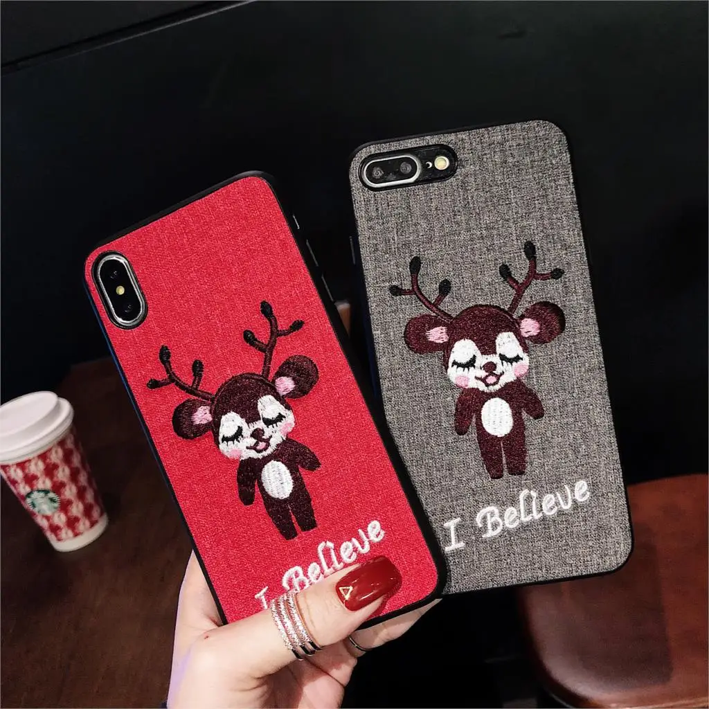 Beyour милый чехол для мобильного телефона MeiTu M6 M8 T8 с объемной вышивкой в виде