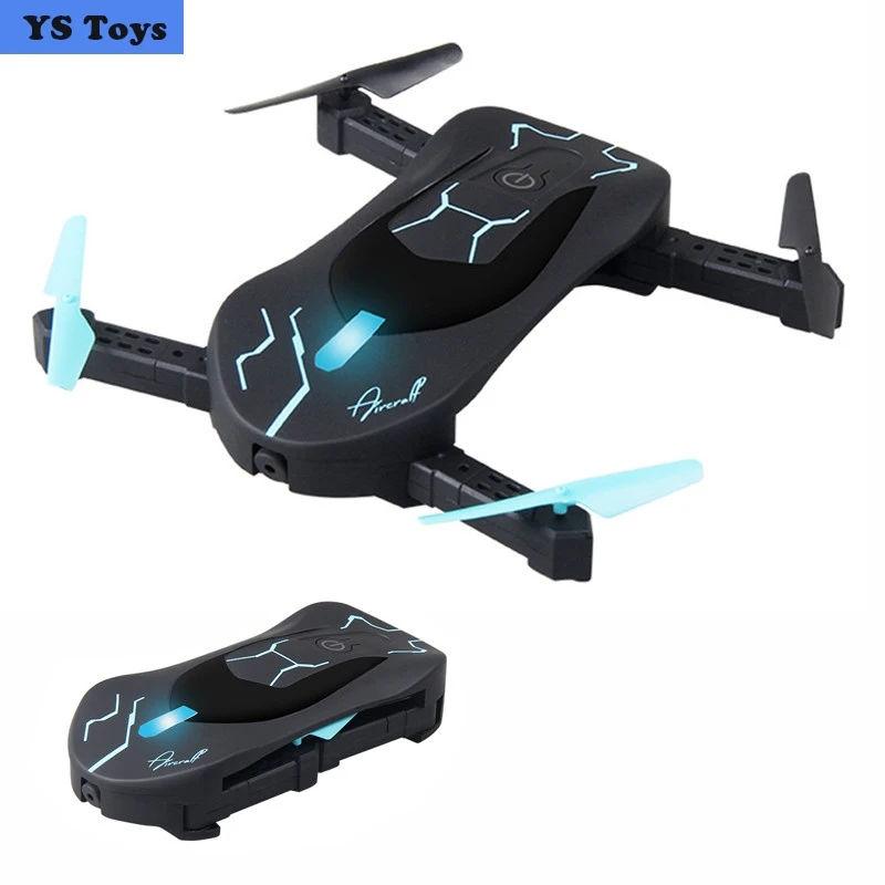 

Foldable 720P WIFI FPV Camera Mini RC Drones Altitude Hover Auto Return Helicopters Trajectory Flying Voice Control Follwo Me