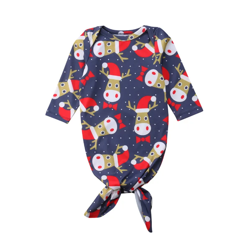 Christmas Newborn Infant Cotton Sleeping Bag Baby Girl Cartoon Deer Keep Warm Sleeping Bags