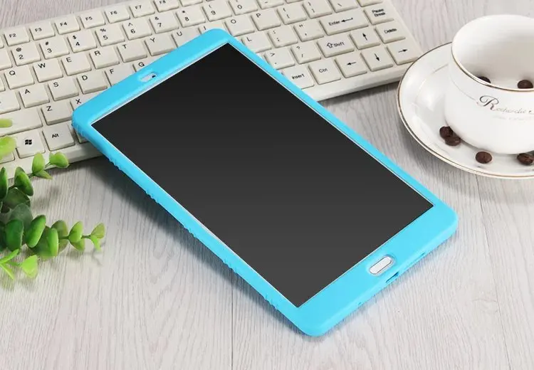 Для Huawei Mediapad M3 8 4 дюйма силиконовый чехол искусственная кожа Защитный Мягкий