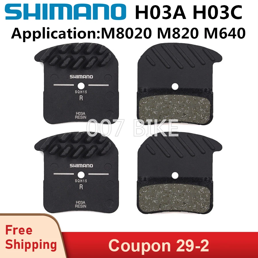 

Shimano Brake Pads MTB H01a Pads Deore Xt Saint Zee Deore H03a H03c Cooling Fin Ice Tech Brake Pad Mtb M8020 M820 M640 Brake