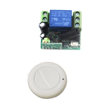 

DC 12V 1CH 10A Wireless Remote Control Light Switch Remote Switch 315Mhz 433MHZ Access Door Control System