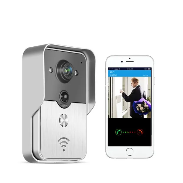 

Wireless Intercom WIFI Video Door Phone Access Control System APP Remote Control