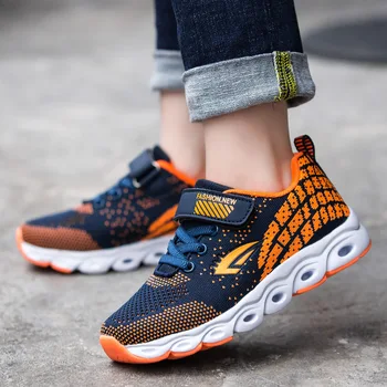 

2019 New Spring Autumn Kids Shoes Breathable Fashion Big Children Sneakers Boys Casual Running Shoes Girls Outdoor Sports Shoes